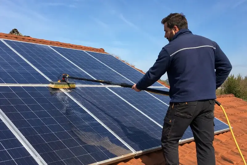Nettoyage et entretien de panneaux solaires à Mayac